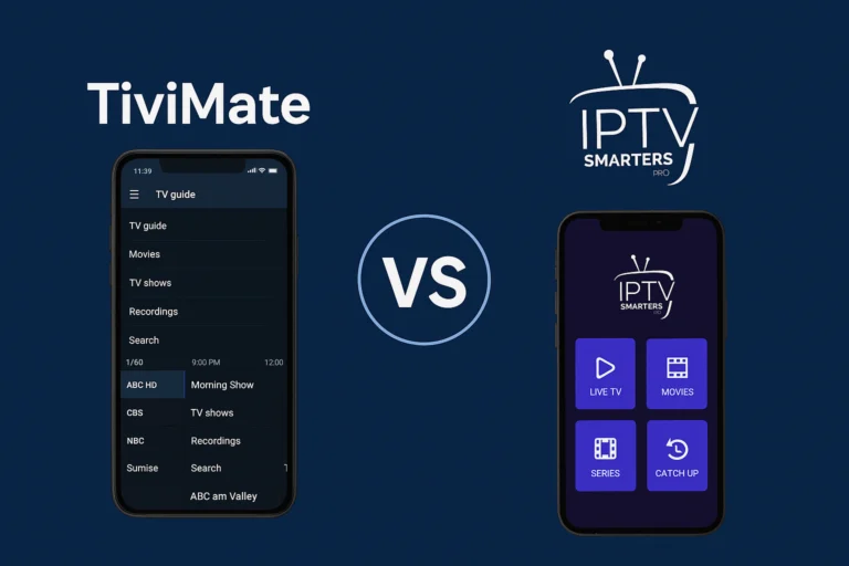 TiviMate vs IPTV Smarters Pro featured image 2025 comparison
