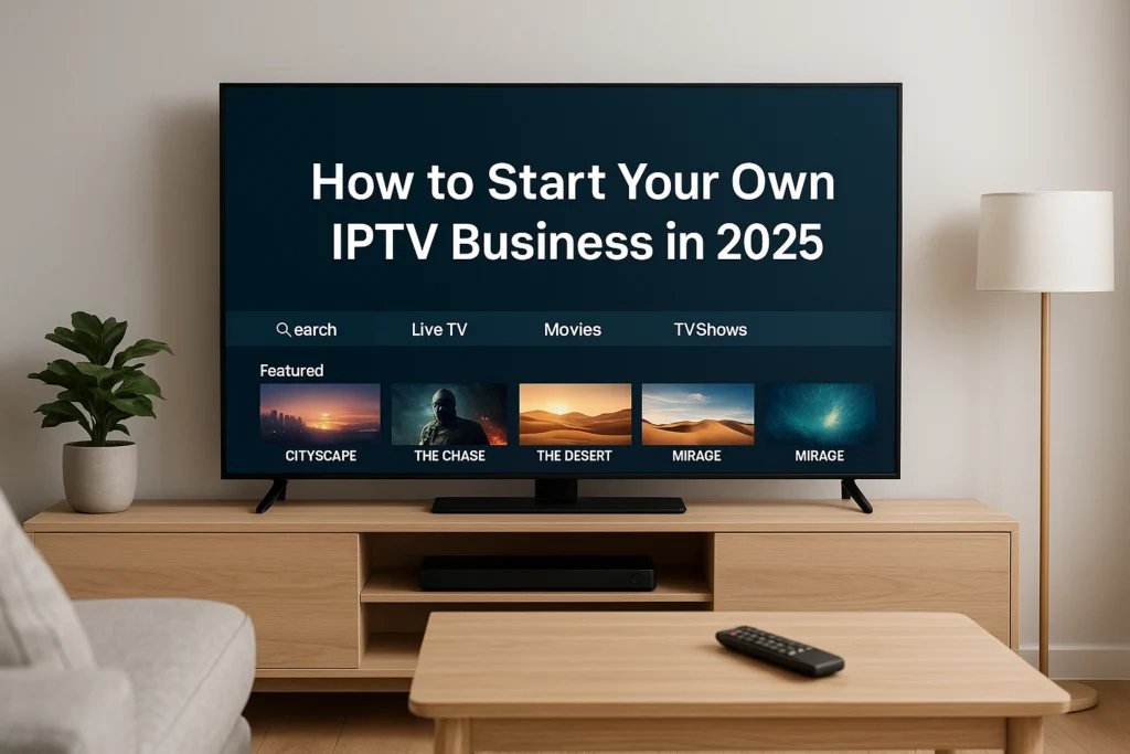 How to Start Your Own IPTV Business in 2025