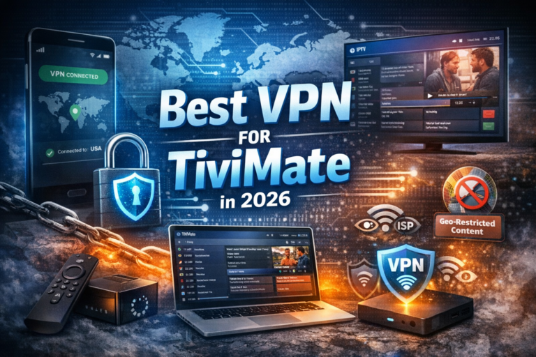 Best VPN for TiviMate: Secure IPTV streaming on multiple devices with high-speed performance