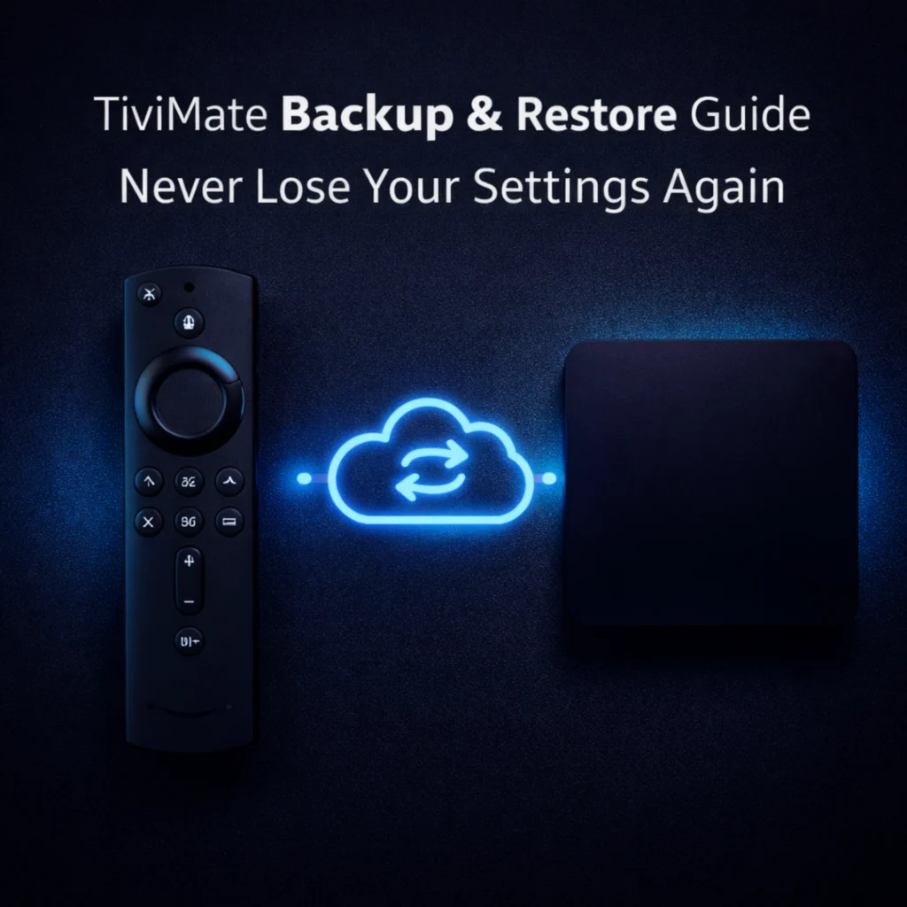 How to Backup and Restore Your TiviMate Settings Step by Step