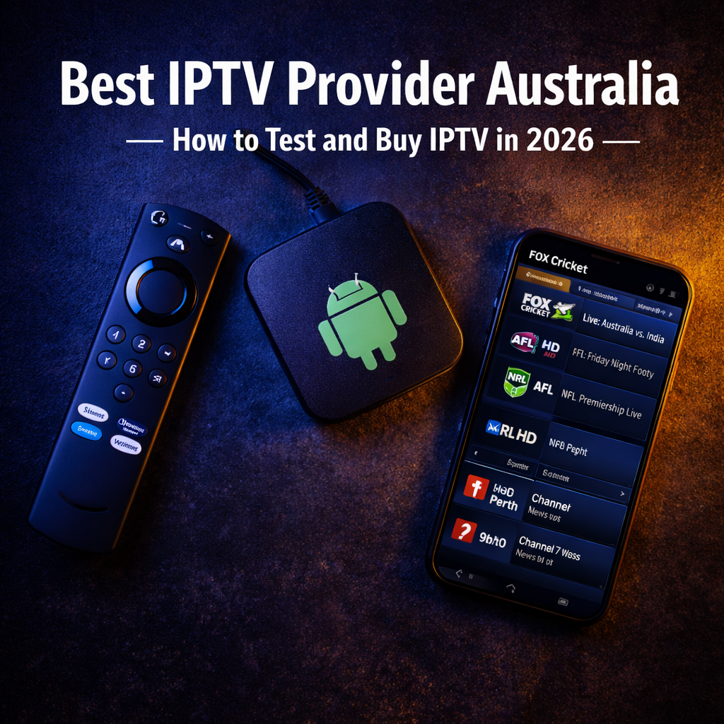 Best IPTV Provider Australia How to Test and Buy Cheap IPTV on Firestick and Android TV 2026