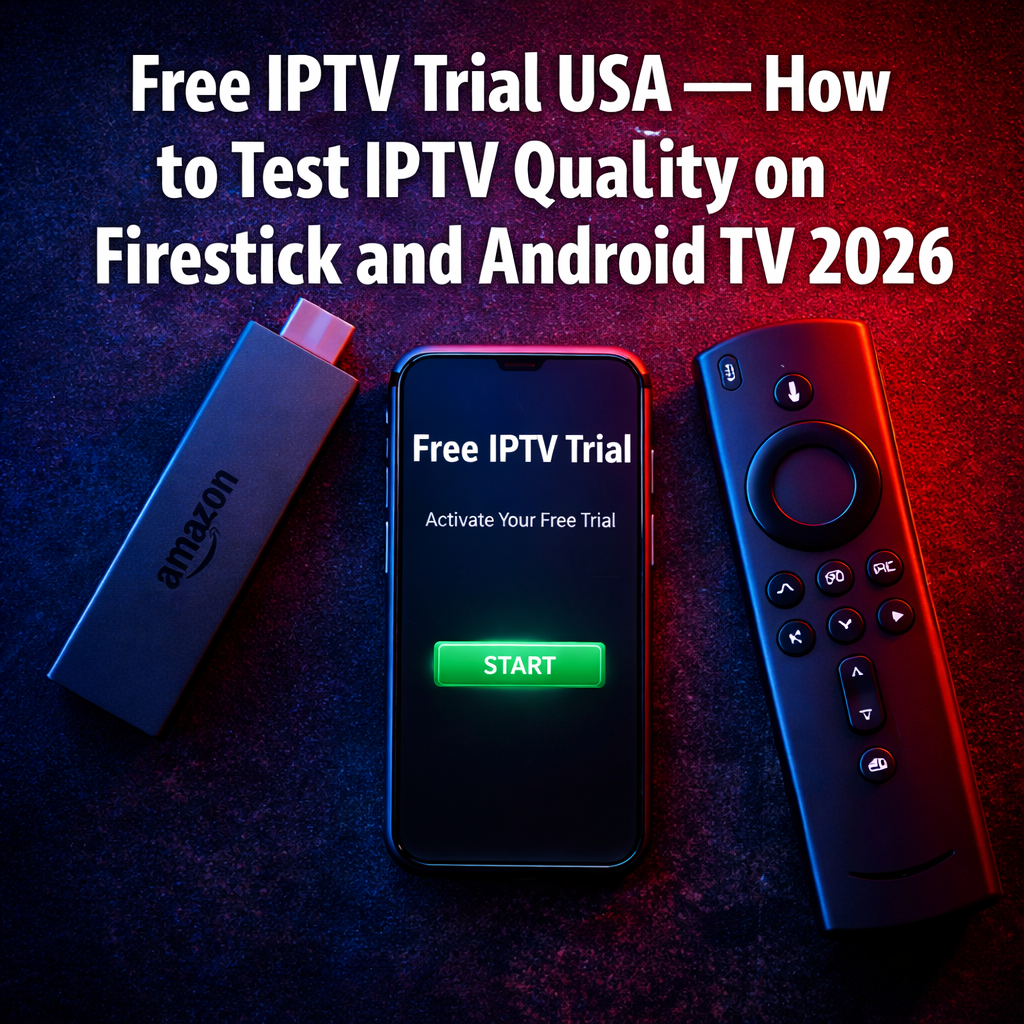Free IPTV Trial USA How to Test IPTV on Firestick and Android TV Before Buying 2026