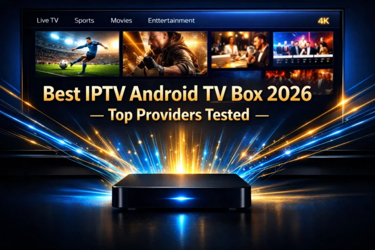 IPTV Android TV box 2026 best providers and apps tested