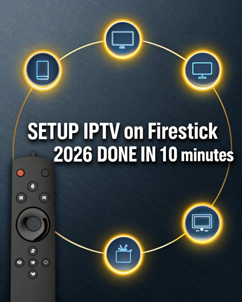 IPTV Firestick setup 2026 done in 10 minutes