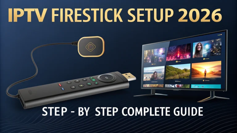 IPTV Firestick setup 2026 done in 10 minutes