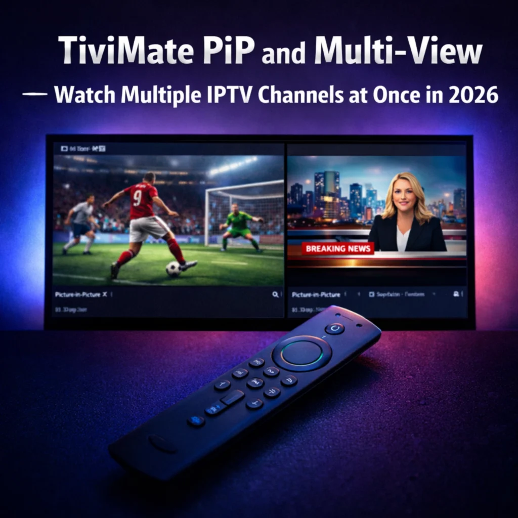 TiviMate Picture in Picture PiP and Multi View Settings on Firestick Android TV 2026