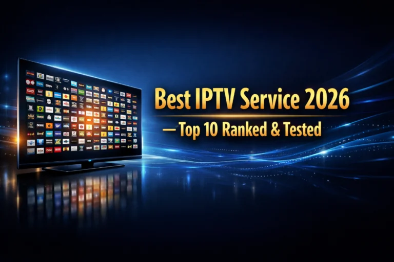 best IPTV service 2026 ranked and tested