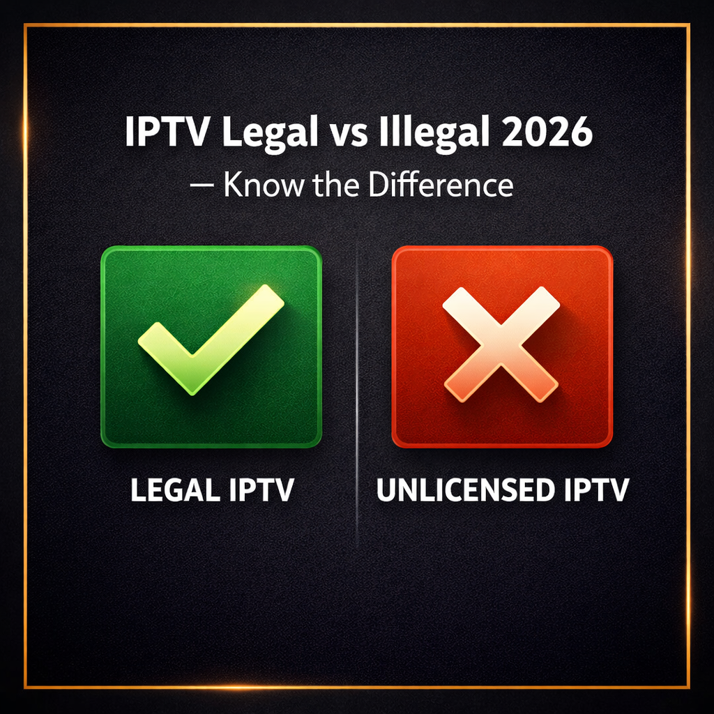 is IPTV legal 2026 legal vs illegal explained