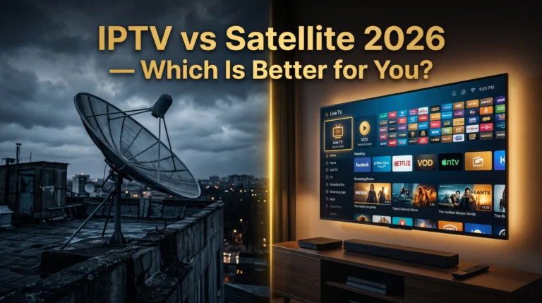 IPTV vs satellite 2026 complete honest comparison which is better