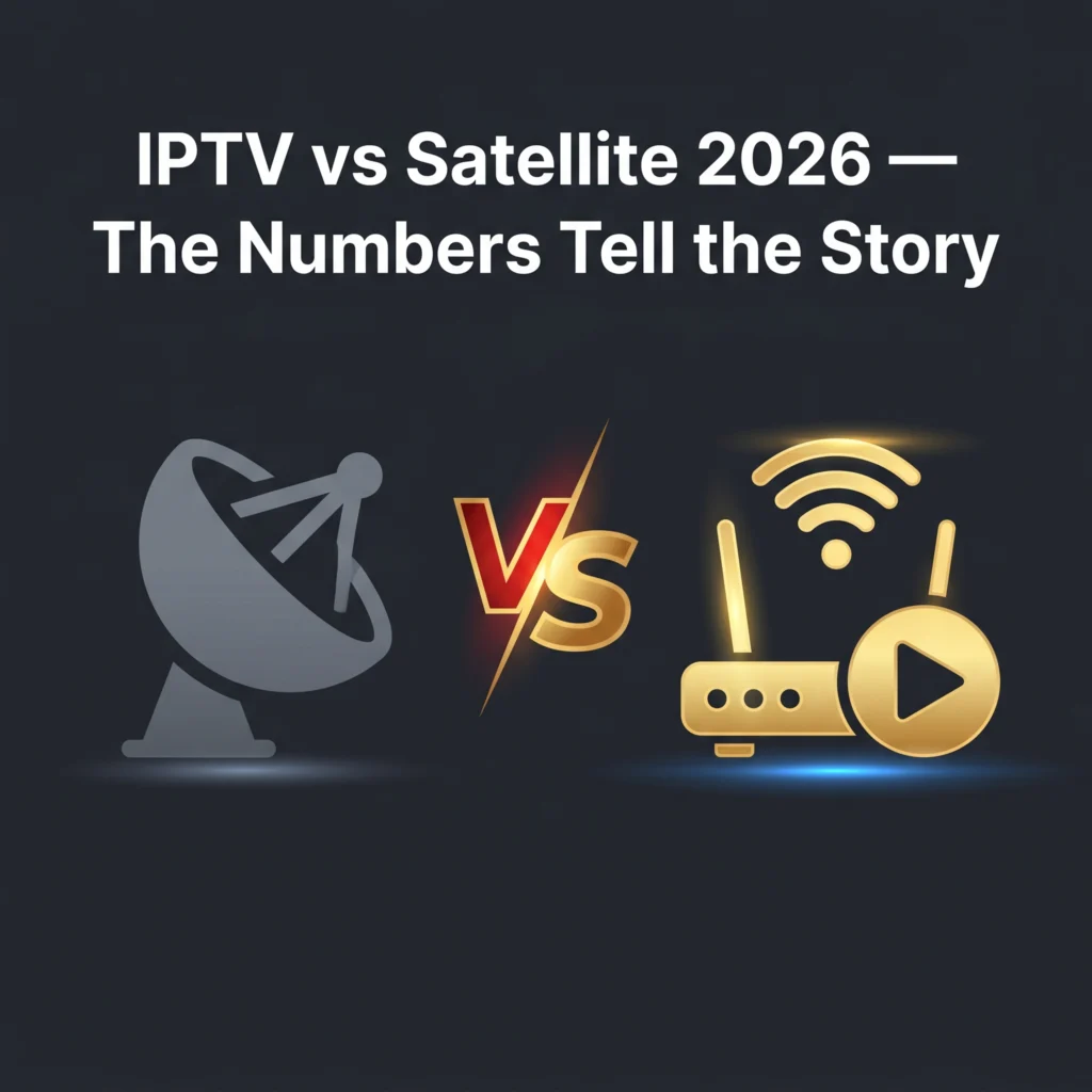 IPTV vs satellite 2026 numbers tell the story comparison