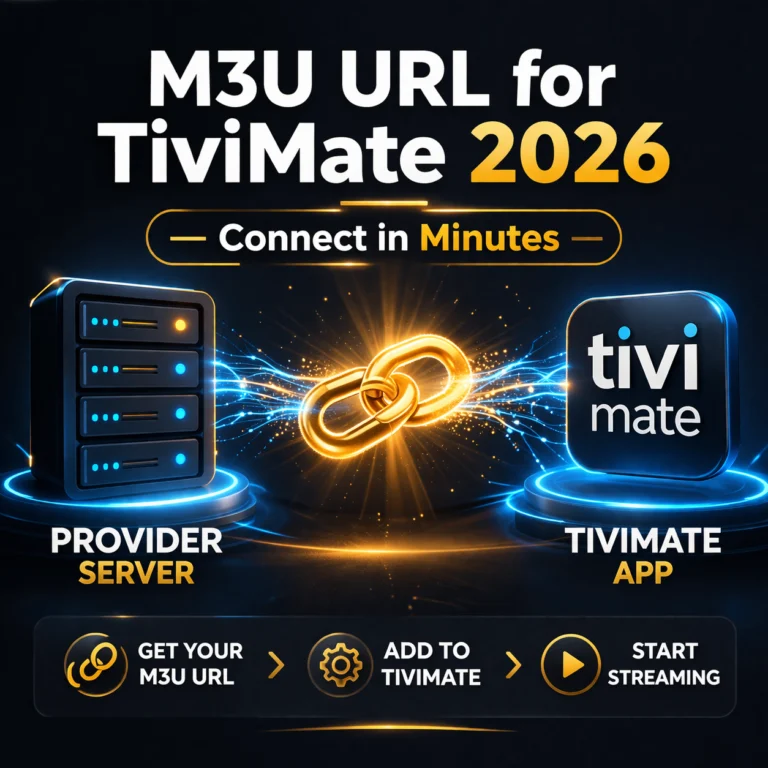 M3U URL TiviMate 2026 connect in minutes