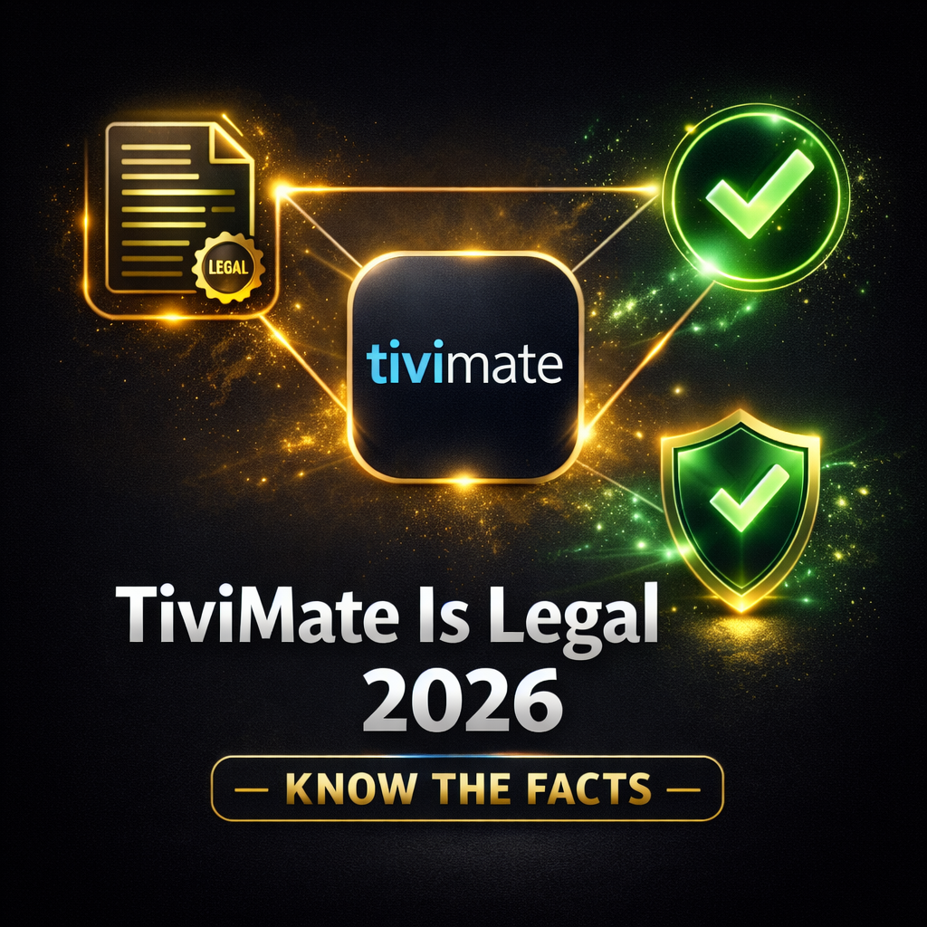 TiviMate is legal 2026 know the facts safe streaming