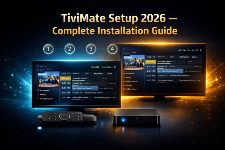 TiviMate setup 2026 complete installation guide Firestick Android TV