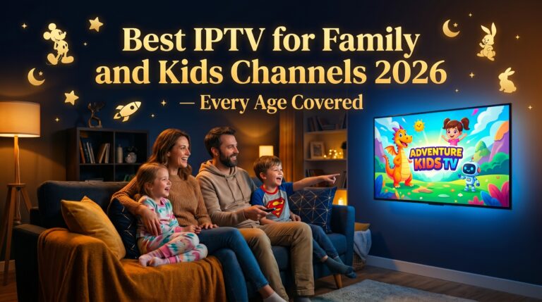 best IPTV family kids channels 2026 every age covered complete guide