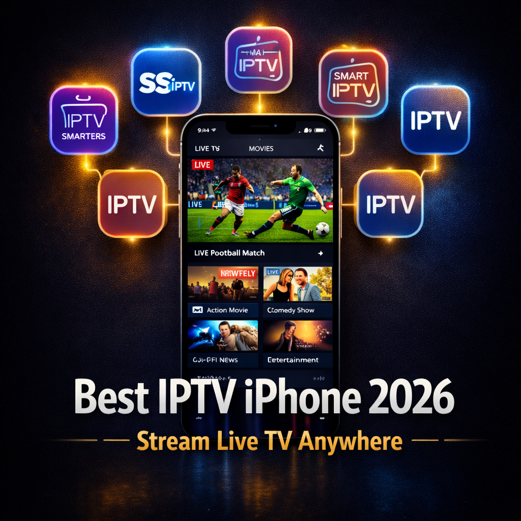 best IPTV iPhone 2026 stream live TV anywhere best apps
