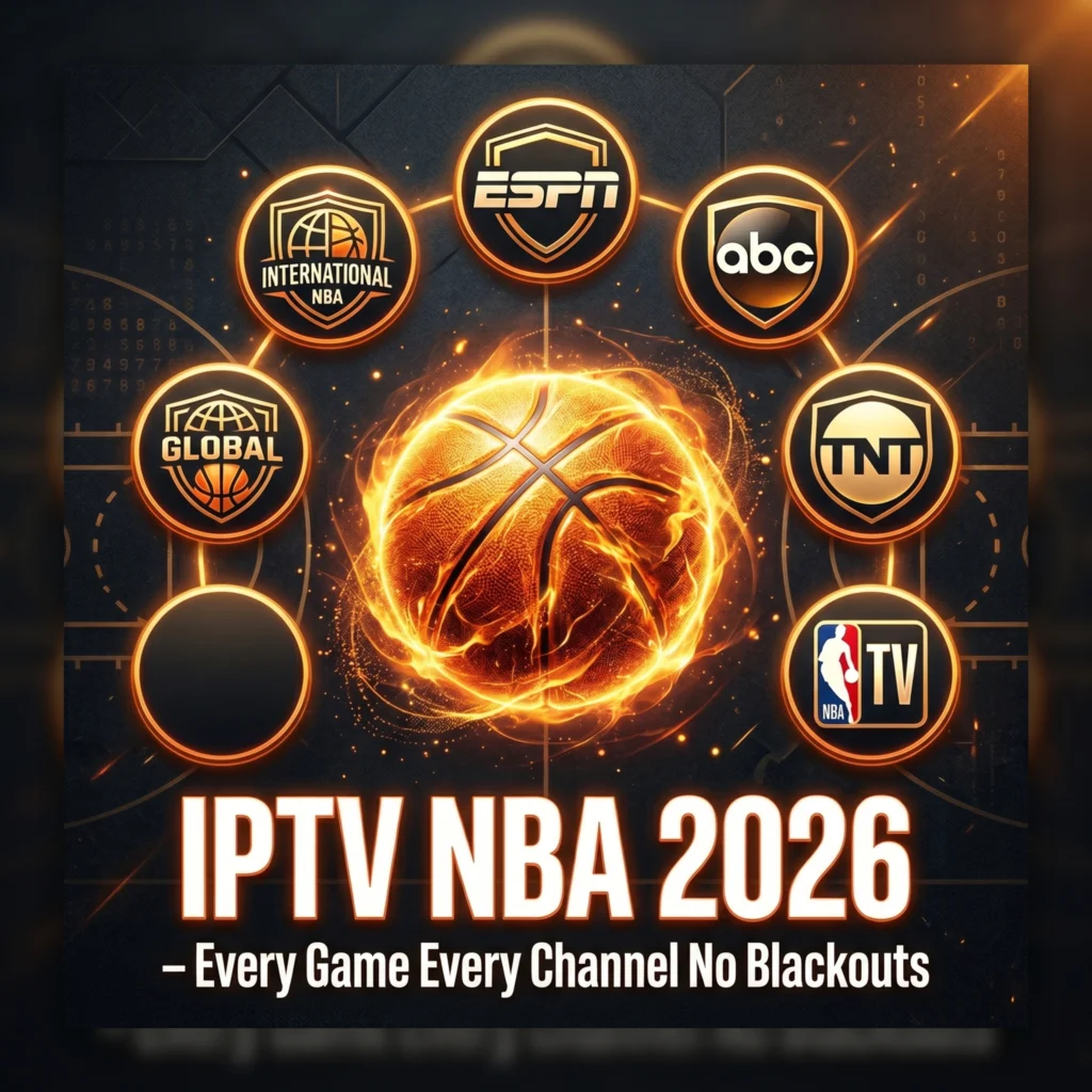 IPTV NBA 2026 every game every channel no blackouts