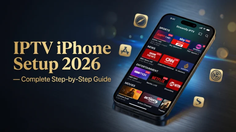 IPTV iPhone setup 2026 complete step-by-step guide iOS users