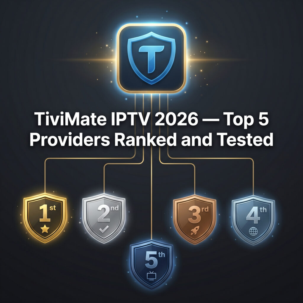 TiviMate IPTV 2026 top 5 providers ranked and tested