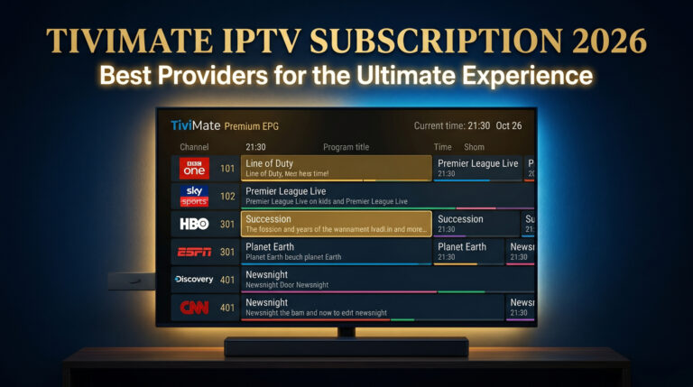 TiviMate IPTV subscription 2026 best providers tested ultimate experience