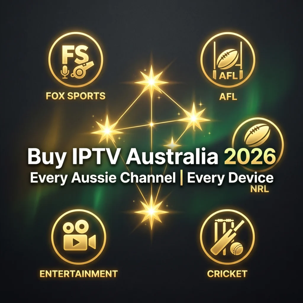 buy IPTV Australia 2026 every Aussie channel every device