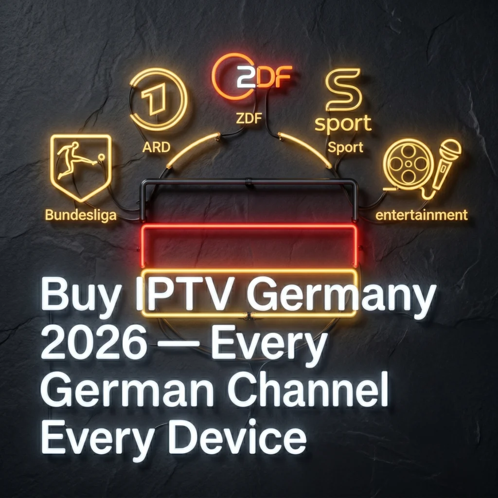 buy IPTV Germany 2026 every German channel every device