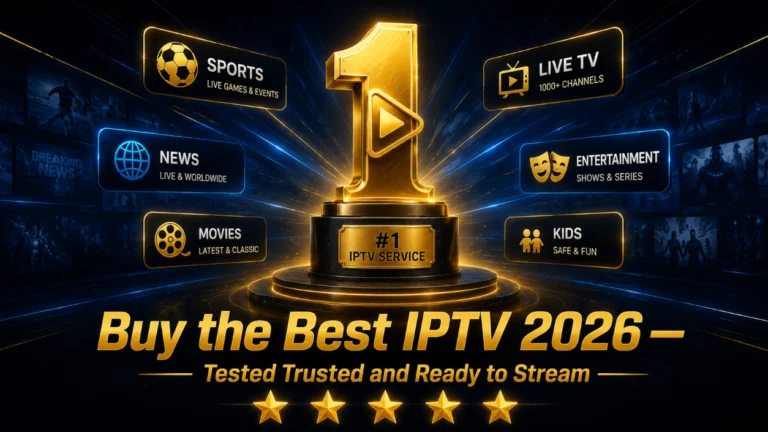 buy the best IPTV 2026 tested trusted ready to stream top picks